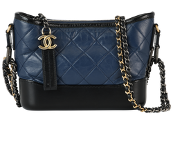 Small Gabrielle, Leather, Blue/Black 25313888 (2018), DB, 2*